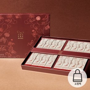 화과방 홍삼양갱 2호 + 쇼핑백, 720g, 1박스