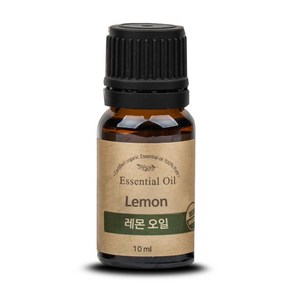 퓨어스 유기농 레몬 에센셜오일 10ml, 1개