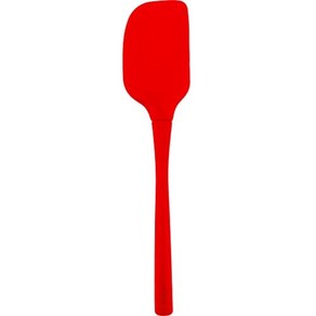 Tovolo Flex-Coe All Silicone Jumbo Spatula - Candy Apple Re Tovolo Flex-Coe 전체 실리콘 점보 주걱 - 캔디 애플 레, 캔디애플, 1개