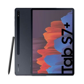 [A급리퍼] 삼성 갤럭시탭S7+ WIFI 256G SM-T970_S펜 포함, 미스틱블랙, 256GB, Wi-Fi