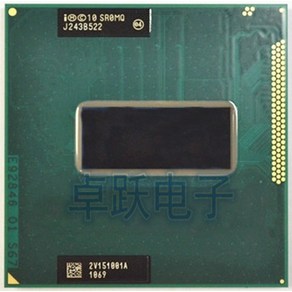 인텔 노트북 CPU i7-3612QM 오리지널 프로세서 6M 캐시 2.1GHz-3.10GHz i7, 한개옵션0