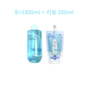 이즈앤트리 초저분자 히알루론산 토너 300ml 리필 200ml, 1개