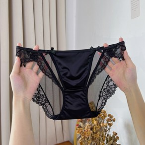 여성용 실키 이너웨어 망사 레이스 팬티 Women's Underpants 뉴타임즈 J601B761