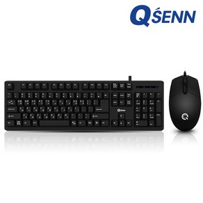 큐센 QSENN GP-KM4500 Plus 유선 키보드 마우스 세트 (PS2), 선택하세요, 이어스톤커머스 본상품선택