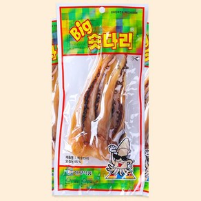 맥주안주 미니간식 오징어 빅 숏다리 업소용 주전부리 혼술 양주, 1개, 23g