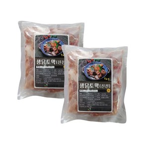 국내산 생닭토막 토막닭 절단닭 냉장 신선 2kg 5kg 10kg 냉장 냉동 여부 옵션, 1세트, 03. 신선 토막닭 1kg 2팩