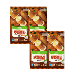 [풀무원] 모짜렐라 치즈핫도그 x 16개(4개입 x 4봉), 320g, 4개