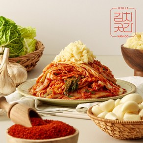 [김치곳간] 칼국수에 딱! 당일생산 마늘김치, 1kg, 1개