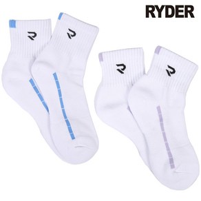 라이더 배드민턴 스포츠 남성 여성 중목 양말 화이트 블루 퍼플 RS-SOCKS-8, 01) 남성 RS-SOCKS-8M, 1개