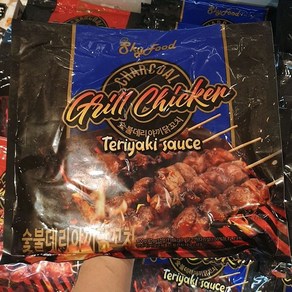 SKYFOOD 숯불데리야끼 닭꼬치 400g, 1개