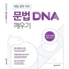 해법 중학 국어 문법 DNA 깨우기 천재교육 2025년용, 국어영역