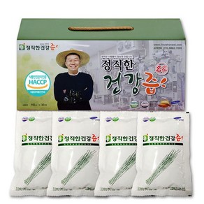 정직한건강즙 국내산 정직한 부추즙, 30개, 110ml