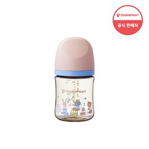 더블하트 모유실감 3세대 PPSU 애니멀타운160ml (S젖꼭지포함), 160ml, 4개