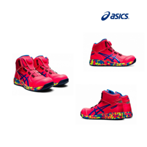 아식스 안전화 다이얼 asics CP304 BOA 마블핑크 경량 발편한 미끄럼방지 낚시 바이크 라이더 패션 볼넓은 수입 일본 브랜드 남자 남성 여자 여성 공용 6인치 작업화 기능화