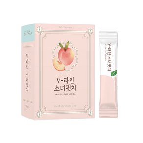 V-라인 소녀핏치 복숭아 아이스티 맛 발효 효소 엔자임 믹스GB 멀티바이오자임 + 350ml 트라이탄 보냉 텀블러, 1박스, 42g, 1박스