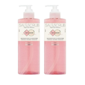 케라시스 두피 스크럽 소금 샴푸 퓨어 플로랄향, 600ml, 2개