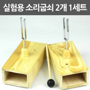 실험용 소리굽쇠 2개 1세트R RTS