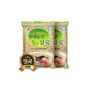 국산 찰보리 4kg (2kgX2봉) / 2024년 햇곡, 2개