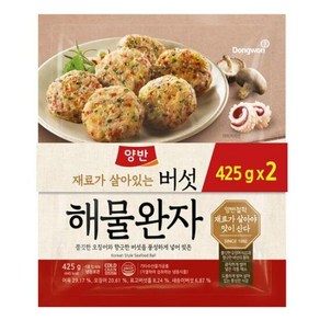 동원에프앤비 [동원] 양반 완자425g x4봉 /버섯해물/통살고기, 버섯 해물, 4개, 425g