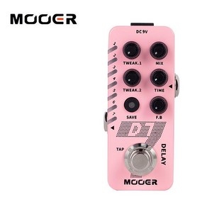 무어오디오 Mooe Audio - D7 Delay 딜레이 Pedal, Mooe Audio D7 Delay Pedal / 무어오디오 딜레이 페달