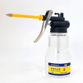 RUR 투명 오일샷시 오일 펌프 자바라 샤시 주입기 R9013, 250ml 오일주입기 R9013, 1개