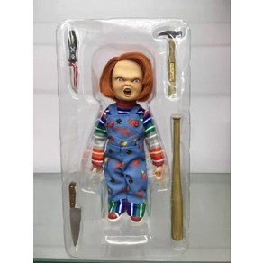 사탄의 인형 처키 귀염둥이 네카 14965 가동 액션 18cm 피규어, CHUCKY, 1개