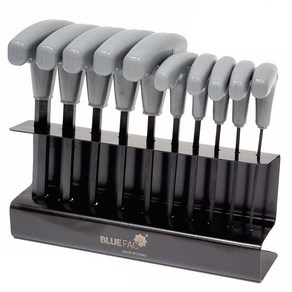 T형 10P육각렌치세트 BHS-T10PA HEX KEY SET, 1세트