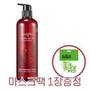 꽃을든남자 레드플로 동백헤어젤 슈퍼하드, 1개, 500ml