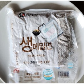 건강한 밥상 쫄깃한 생메밀면 1kg, 1개