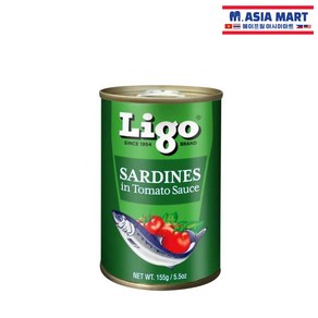 필리핀 리고 정어리 토마토 소스 통조림 / Ligo Sardines in Tomato Sauce