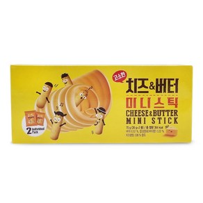 고소한 치즈버터 미니스틱 70g(35g x 2봉), 1개, 70g