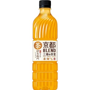 일본 산토리 이에몬 교토 블렌드 차 음료 600ml 24개, 1개입