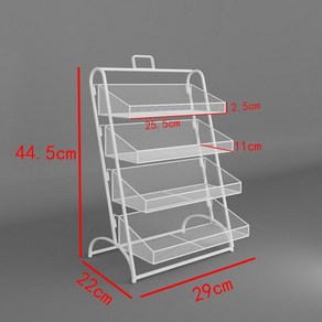 철제진열대 중고마트진열대 마트매대 마트진열대 마트 편의점진열대 진열대 상품진열대 진열장 창고선반 마트진열대칸막이 1개 매장진열대 선반 과자진열대선반 마트진열대철망 미니진열대 곤도라, A_업그레이드된 소형 페인트 quot브라이트