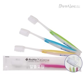 본니 101ss 아침칫솔 부드러운모 성인용 (알뜰포장) 4개입, 1개