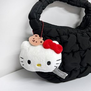 산리오 정품 헬로키티 인형키링 얼굴 미니 가방고리