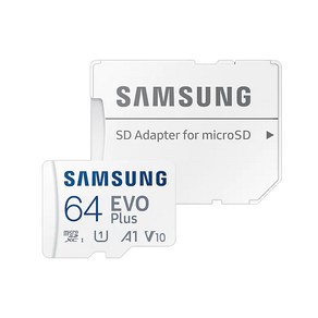 삼성전자 EVO PLUS 마이크로SD 메모리카드 MB-MC512KA/KR, 64GB, 1개