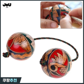 JOU 아살라토 카쉬카 파치카 아프리카 우드 딸랑이 타악기, 1개