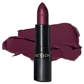 Revlon Supe Lustous Luscious Mattes 립스틱 Shameless 4.2g, 블랙 체리, 1개