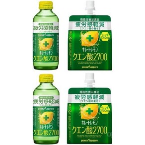 포카 삿포로 킬레이트 레몬 구연산 2700 + 젤리 파우치 2잔분, 155ml