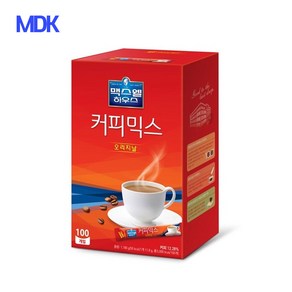 맥스웰 인스턴트커피 커피믹스 100T, 11.8g, 1개, 100개, 상세페이지 참조, 100개입