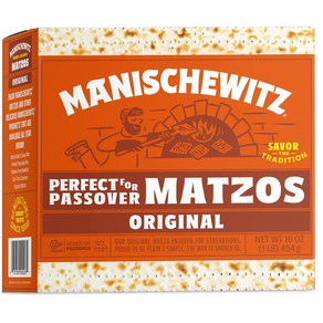 MANISCHEWITZ Matzos 16 OZ MANISCHEWITZ Matzos 16온스