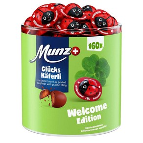 Munz 문츠 독일 웰컴 에디션 밀크 초콜릿 160개입 800g, 1개