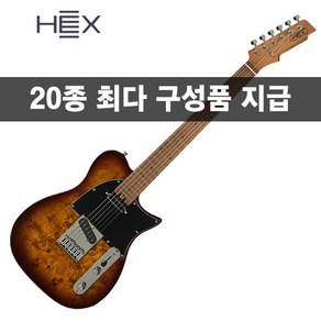 [20가지사은품] HEX 헥스 일렉기타 텔레 T260 SG/VB, 혼합색상, 1개