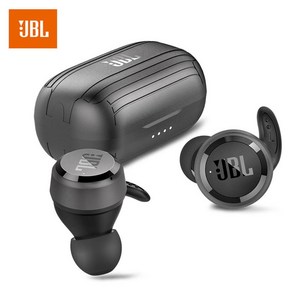 JBL T280 TWS 무선 블루투스 이어폰 100% 오리지널 스포츠 딥 베이스 방수 충전 포함, 한개옵션1, 02 gey