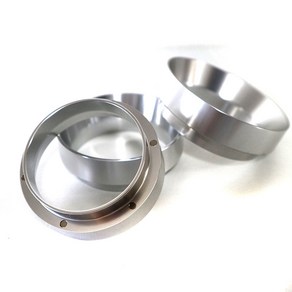 KATOO 스테인리스 자석 커피 포터필터 도징링 53mm, 1개, Silve