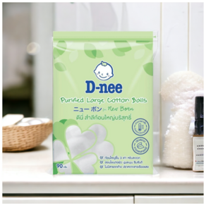 D-nee Baby Cotton Ball 90g