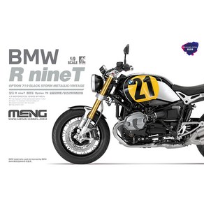 CEMT-003U 1대9 BMW R nine T Option 719 Black Stom 메탈릭 빈티지 - 일부 파트 도색, 1개