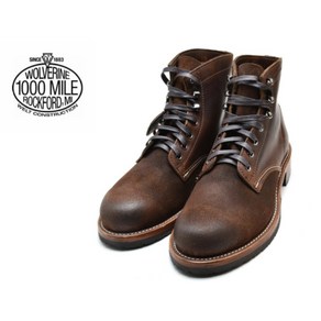 울버린 1000마일 부츠 WOLVERINE 1000MILE BOOTS W40556 다크 브라운 Made in USA