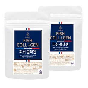 준코 프랑스 저분자 피쉬 콜라겐 펩타이드 분말, 150g, 2개