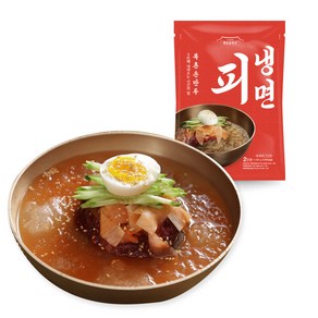 북촌손만두 피냉면 2.4kg 4인분 함경도식 물냉면 비빔냉면 밀키트, 1.2kg, 3개